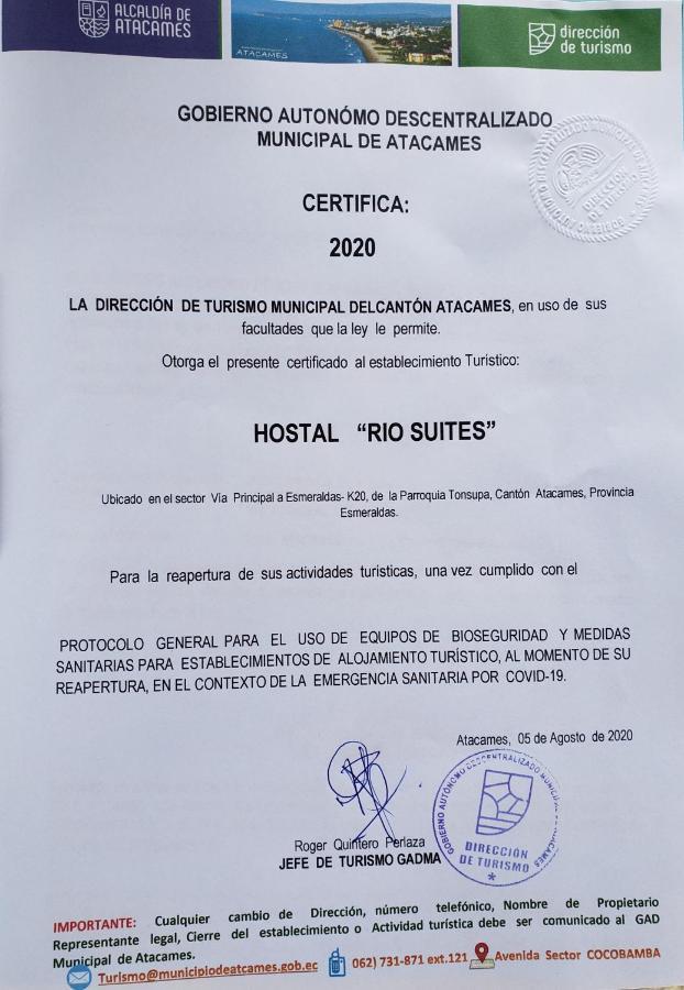 Rio Suites Tonsupa Exterior foto